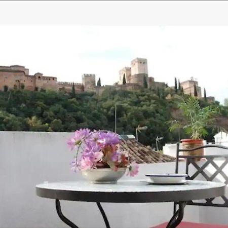 Atico Con Terracita Y Vistas Alhambra, Centro Apartman Granada Kültér fotó